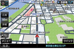 ナビゲーション | セイワ PIXYDAポータブルカーナビゲーション PNM73F PNM83F｜SEIWA