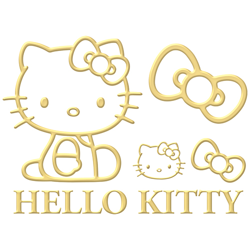 Seiwa Hello Kitty face type room mirror 