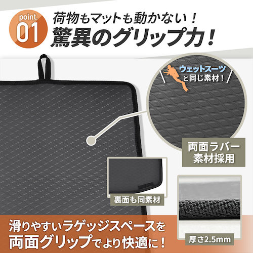 スズキ・ジムニー専用ラゲッジマット | カー用品のセイワ